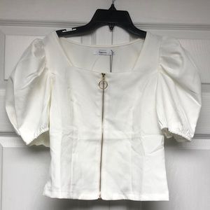 Nasty Gal💕Short sleeve blouse